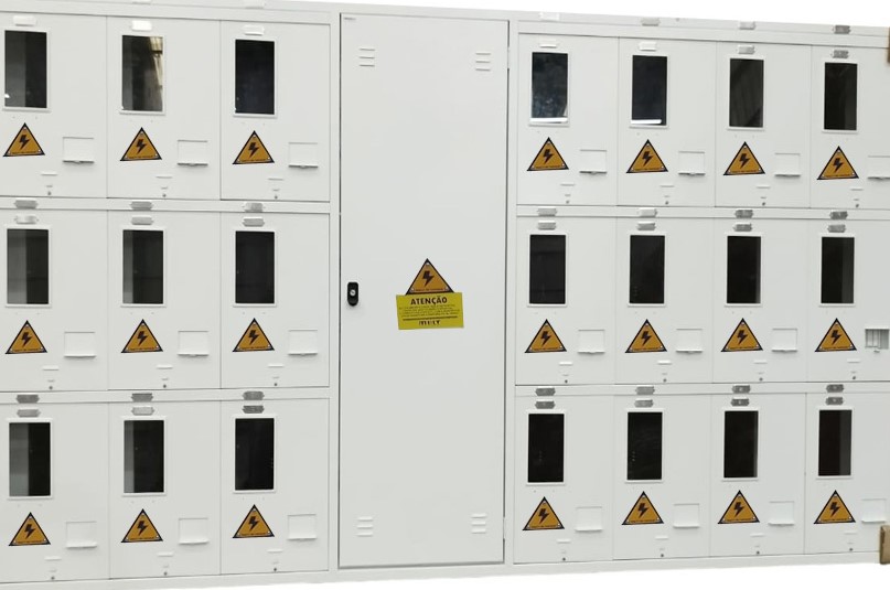 Quadro elétrico de alumínio